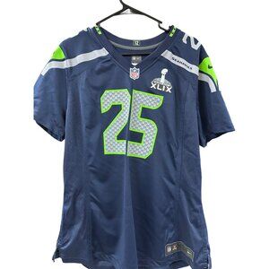 Seattle Seahawks Football Jersey with Superbowl Logo sz XXL
